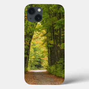 Light At The End Of A Tunnel Of Trees iPhone 13 Case