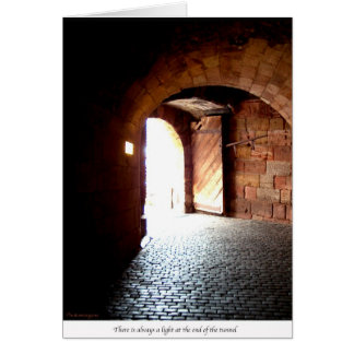 Light at the end of the tunnel