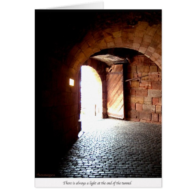 Light at the end of the tunnel (Front)