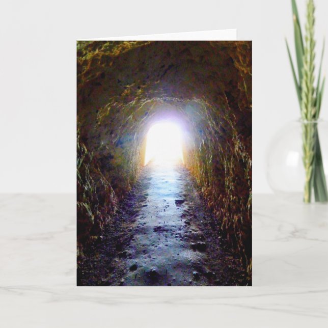 Light at the End of the Tunnel Card (Front)
