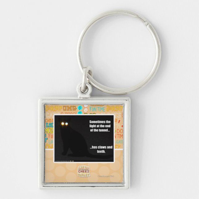 Light at the End of the Tunnel Key Ring (Front)