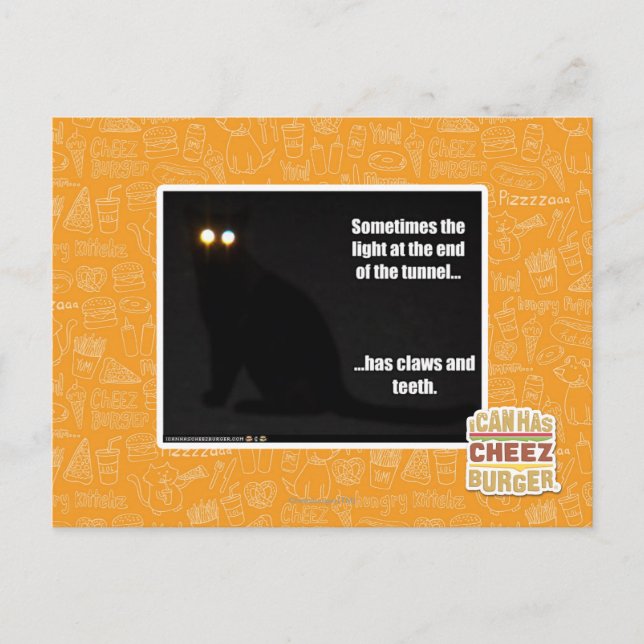 Light at the End of the Tunnel Postcard (Front)