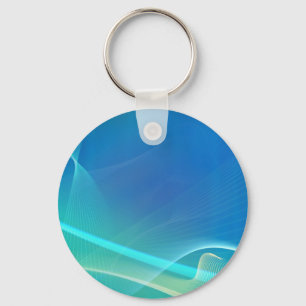 Light Aura: Abstract Artwork: Key Ring