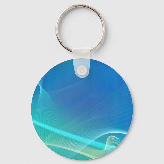Light Aura: Abstract Artwork: Key Ring (Front)