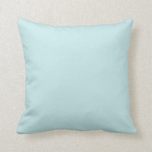 Light baby blue cushion