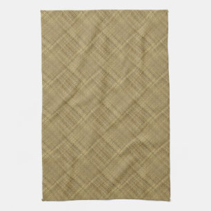Light Basket Weave Tea Towel