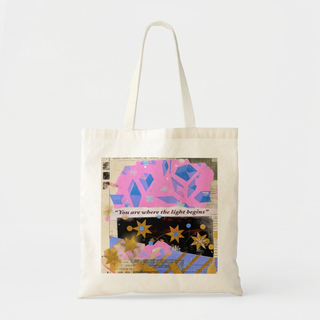 Light Begins – Art Tote Bag (Front)