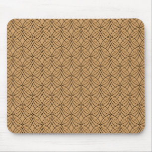 Light Beige Metro Retro Mousepad