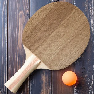 Light Birch Wood Ping Pong Paddle