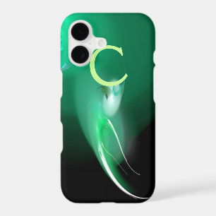 LIGHT BIRD IN GREEN MONOGRAM
