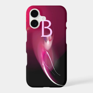 LIGHT BIRD IN PINK FUCHSIA MONOGRAM