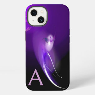 LIGHT BIRD IN PURPLE MONOGRAM iPhone 13 CASE