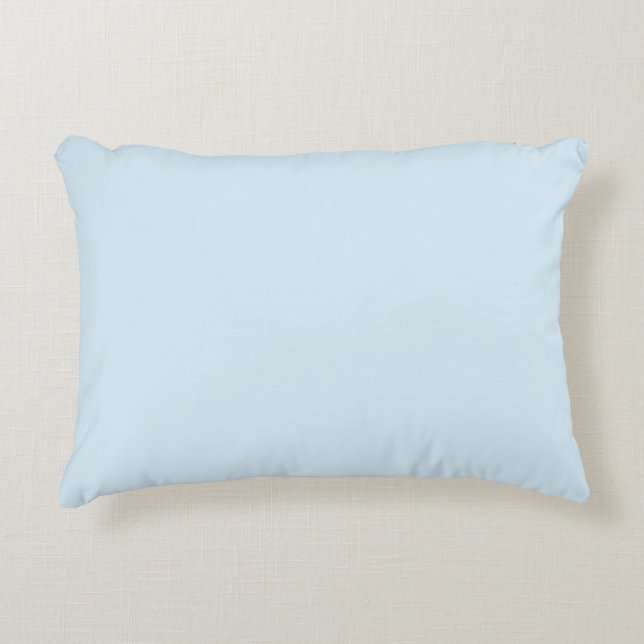 Light Blue Accent Pillow (Front)
