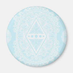 Light Blue , Age of awakening, bohemian, newage Magnet