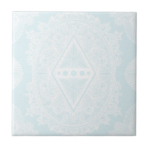 Light Blue , Age of awakening, bohemian, newage Tile