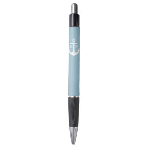Light Blue Anchor Monogrammed