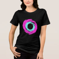 Light Blue and Pink Vortex