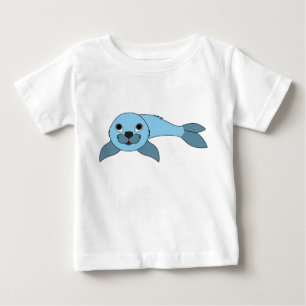Light Blue Baby Seal T-Shirt