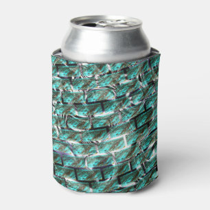 Light blue, bubbles upon grating or brick effect? can cooler