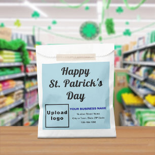Light Blue Business Brand, St. Patrick's Day, Favour Bag