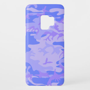 Light Blue Camouflage Pattern Case-Mate Samsung Galaxy S9 Case