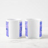 Light Blue Camouflage Pattern Coffee Mug Set (Side)