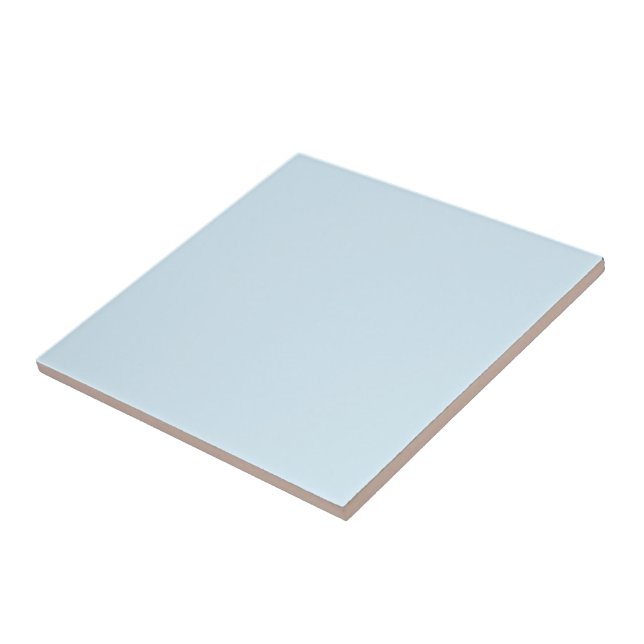 Light Blue Ceramic Tile (Side)