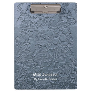 Light Blue Dolls Clipboard, My Favourite Teacher Clipboard