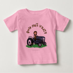 Light Blue Farmer Baby T-Shirt