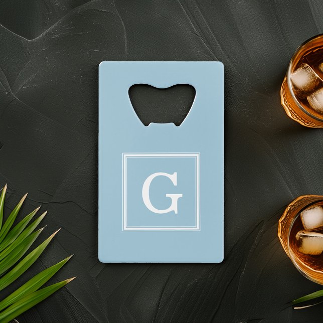 Light Blue Framed Monogram (Creator Uploaded)