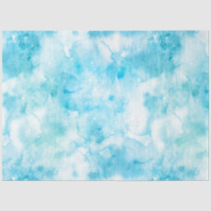 Light Blue Galaxy Series Design 4 Tissue Paper