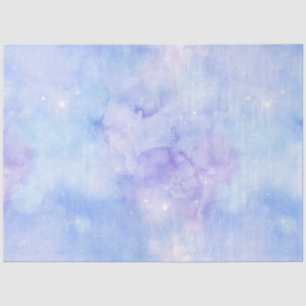Light Blue Galaxy Series Design 6 Tissue Paper