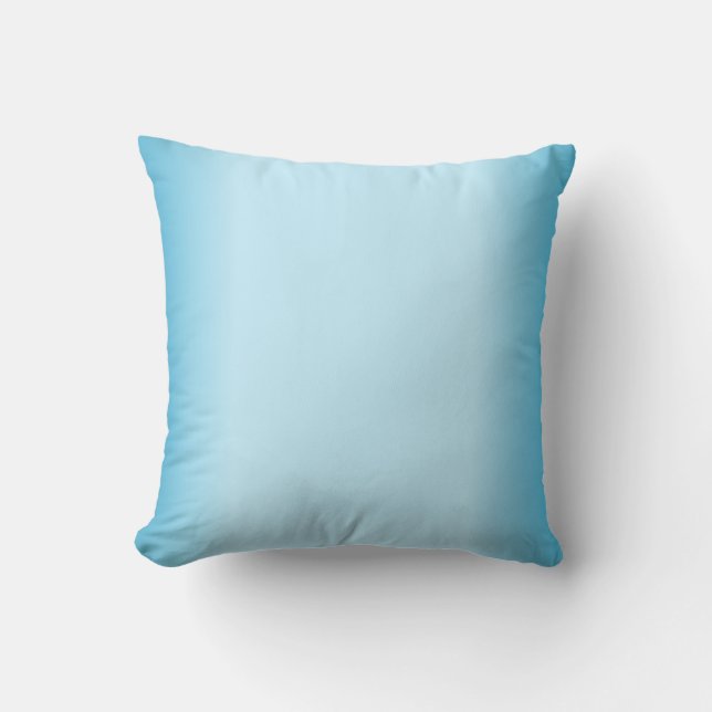 Light Blue Gradient Cushion (Front)