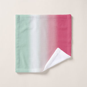 Light Blue Green Grey Grey Maroon Red Bath Towel Set