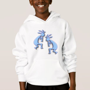 Light Blue Kokopelli