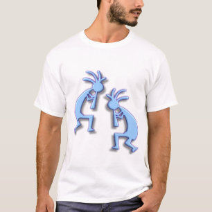 Light Blue Kokopelli T-Shirt