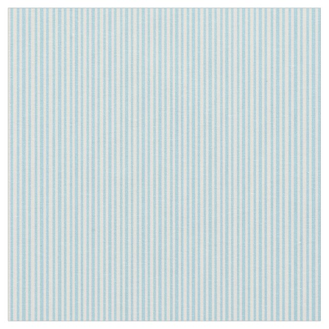 Light Blue & Light Cyan Striped/Lined Pattern Fabric (Close Up)