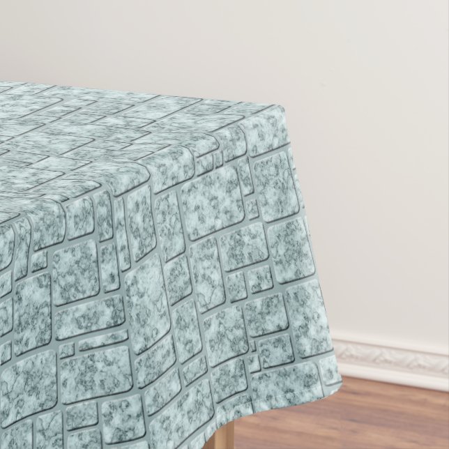 Light blue, loft tablecloth (In Situ)