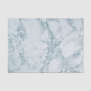 Light Blue Marble Design Tissue Paper