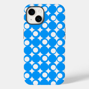 Light Blue Mod Ball Design @ Emporio Moffa Case-Mate iPhone 14 Case