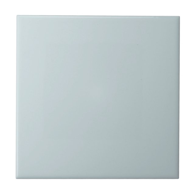 Light blue modern ceramic tile (Front)