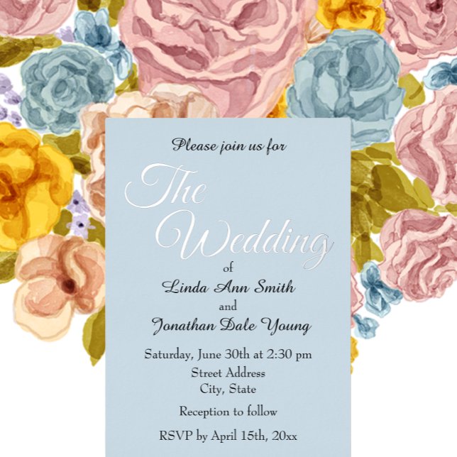 Light Blue Monotone Simple Style Wedding (In Situ Wedding)