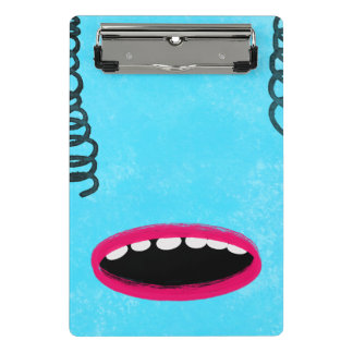 light blue monster Clipboard