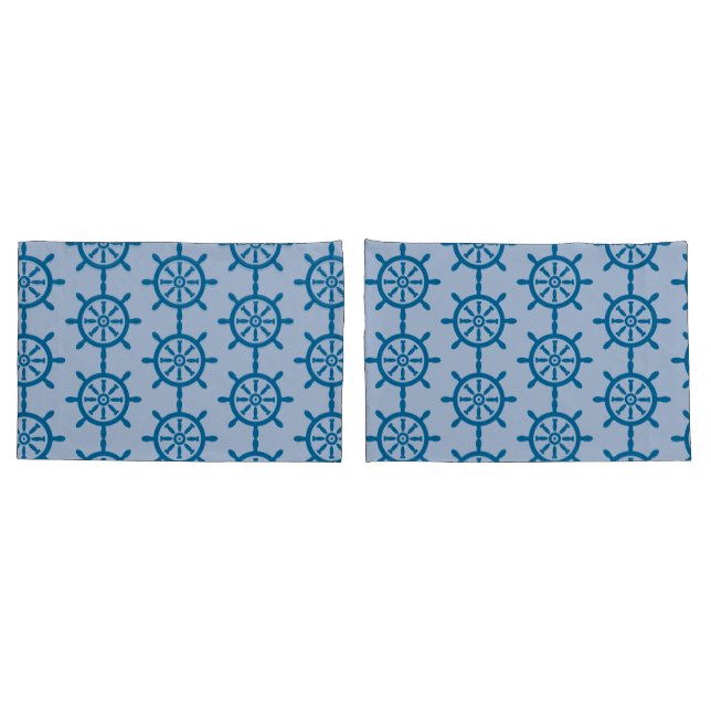 Light Blue Nautical Pillowcase Customise (Back-Set)