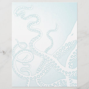 Light Blue Octopus Tentacles