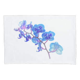Light Blue Orchid Pillowcase