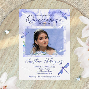 Light Blue Orchid Quinceanera