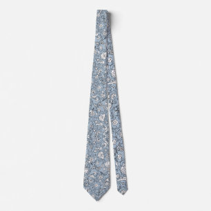light blue persian pattern tie