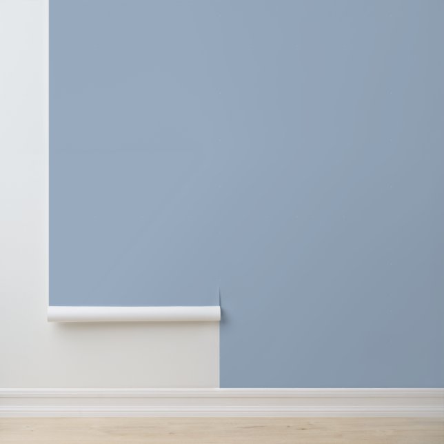 Light Blue Renter Friendly Peel & Stick Wallpaper (Application)