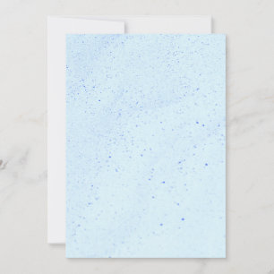 Light Blue Sand Invitation